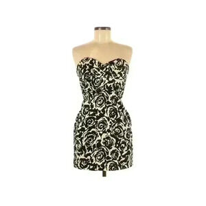 Rue21 Black Floral Print Dress